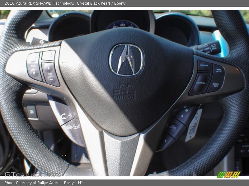 Crystal Black Pearl / Ebony 2010 Acura RDX SH-AWD Technology