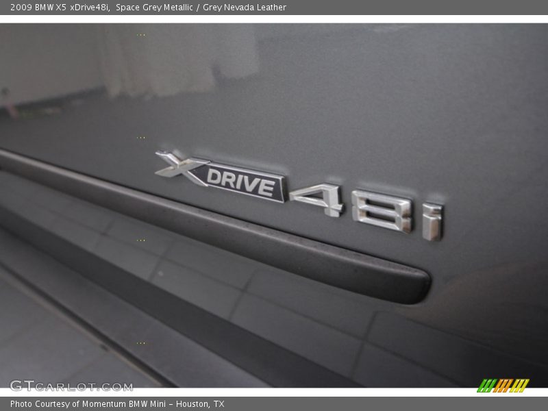 Space Grey Metallic / Grey Nevada Leather 2009 BMW X5 xDrive48i