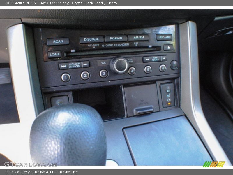 Crystal Black Pearl / Ebony 2010 Acura RDX SH-AWD Technology