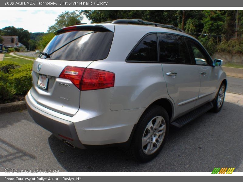 Billet Silver Metallic / Ebony 2009 Acura MDX Technology