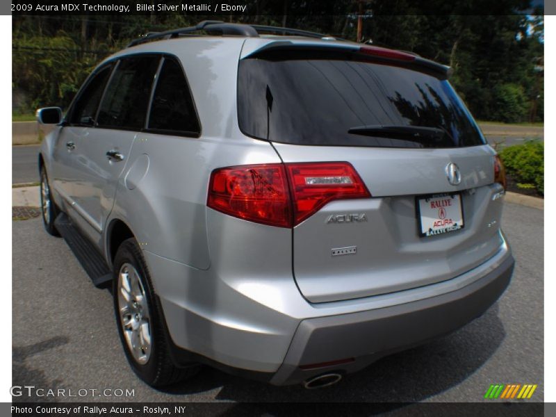 Billet Silver Metallic / Ebony 2009 Acura MDX Technology