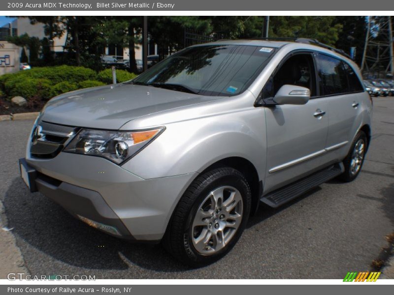 Billet Silver Metallic / Ebony 2009 Acura MDX Technology