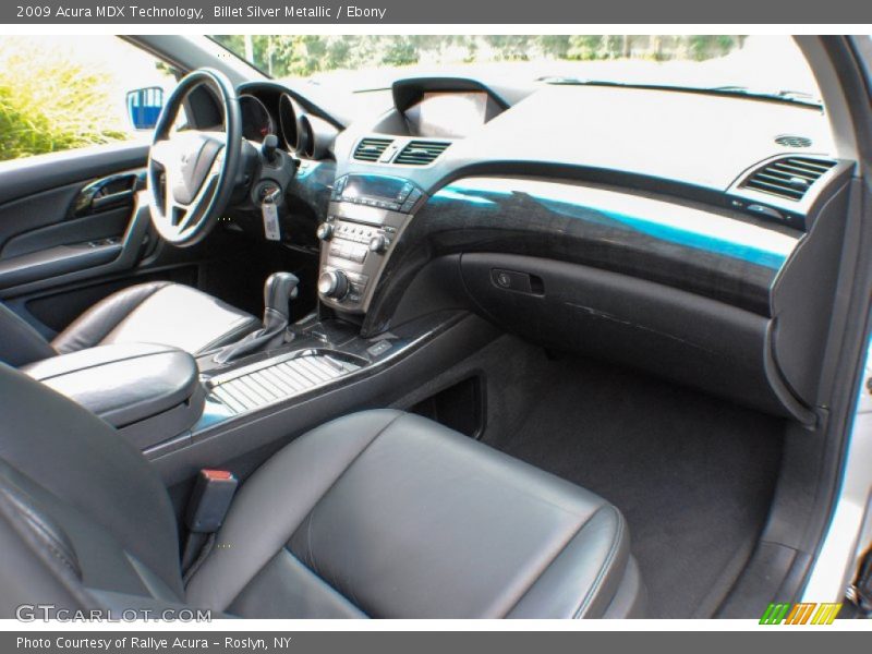 Billet Silver Metallic / Ebony 2009 Acura MDX Technology