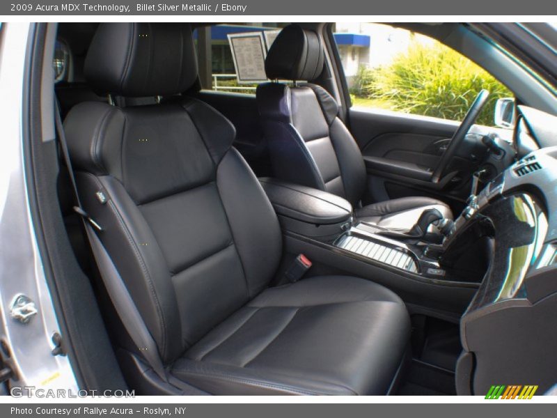 Billet Silver Metallic / Ebony 2009 Acura MDX Technology