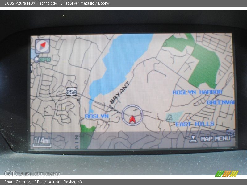 Billet Silver Metallic / Ebony 2009 Acura MDX Technology