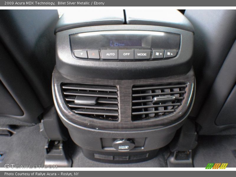 Billet Silver Metallic / Ebony 2009 Acura MDX Technology