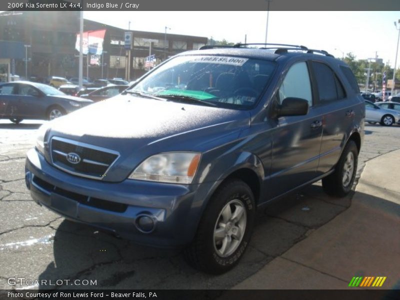 Indigo Blue / Gray 2006 Kia Sorento LX 4x4