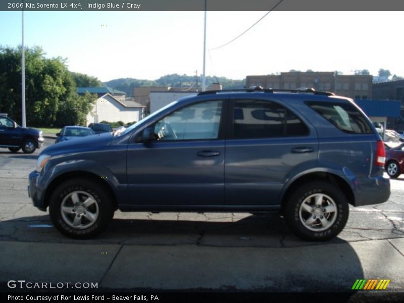 Indigo Blue / Gray 2006 Kia Sorento LX 4x4