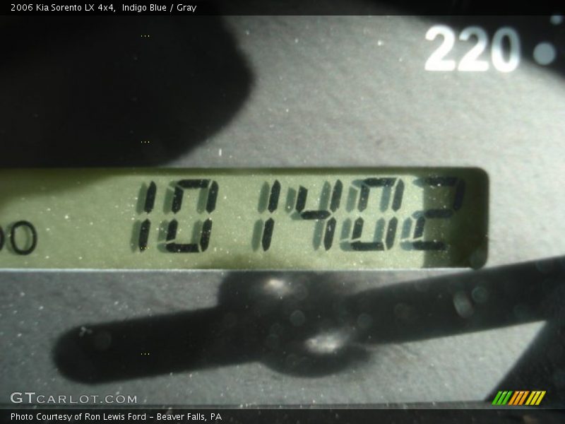 Indigo Blue / Gray 2006 Kia Sorento LX 4x4