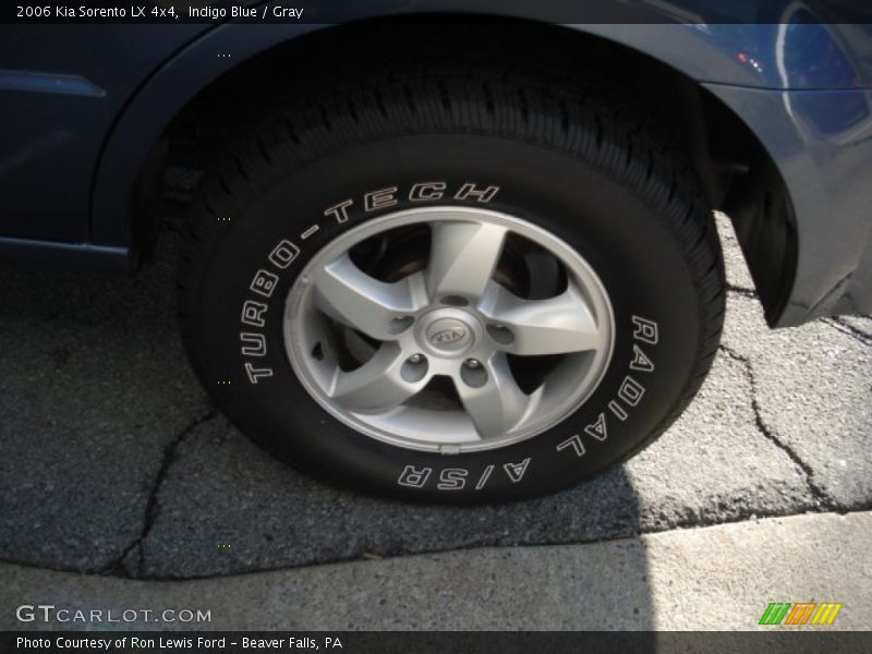 Indigo Blue / Gray 2006 Kia Sorento LX 4x4