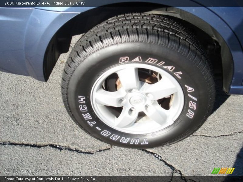 Indigo Blue / Gray 2006 Kia Sorento LX 4x4