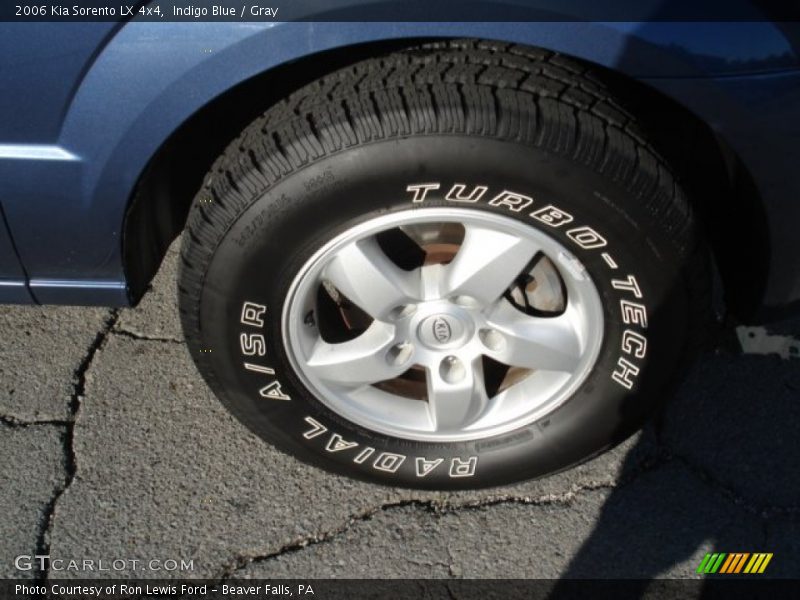 Indigo Blue / Gray 2006 Kia Sorento LX 4x4