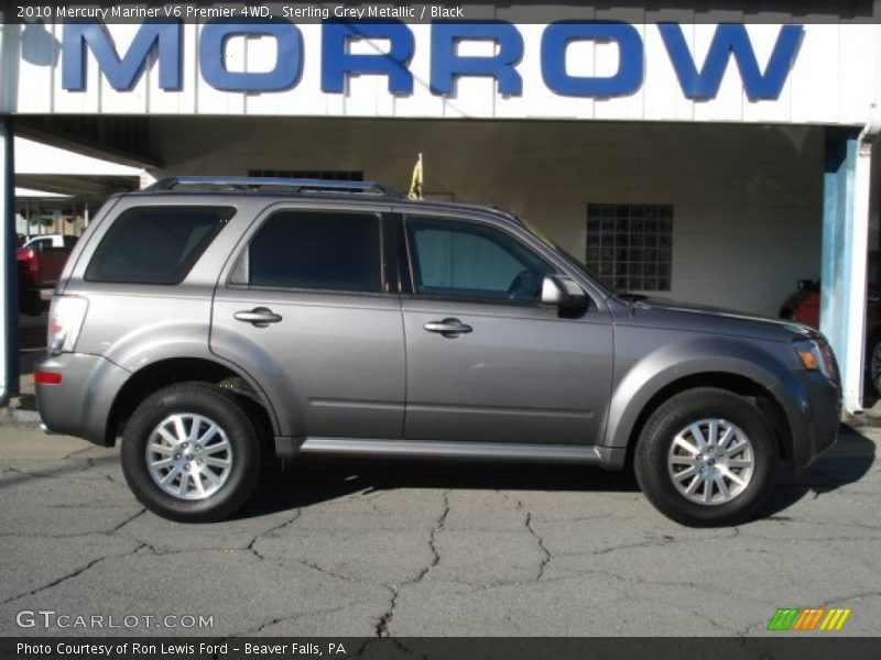 Sterling Grey Metallic / Black 2010 Mercury Mariner V6 Premier 4WD