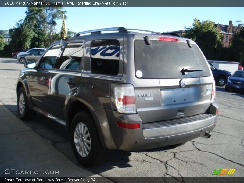 Sterling Grey Metallic / Black 2010 Mercury Mariner V6 Premier 4WD