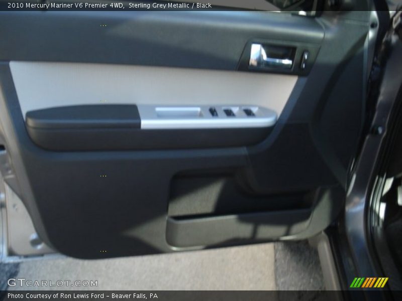 Sterling Grey Metallic / Black 2010 Mercury Mariner V6 Premier 4WD