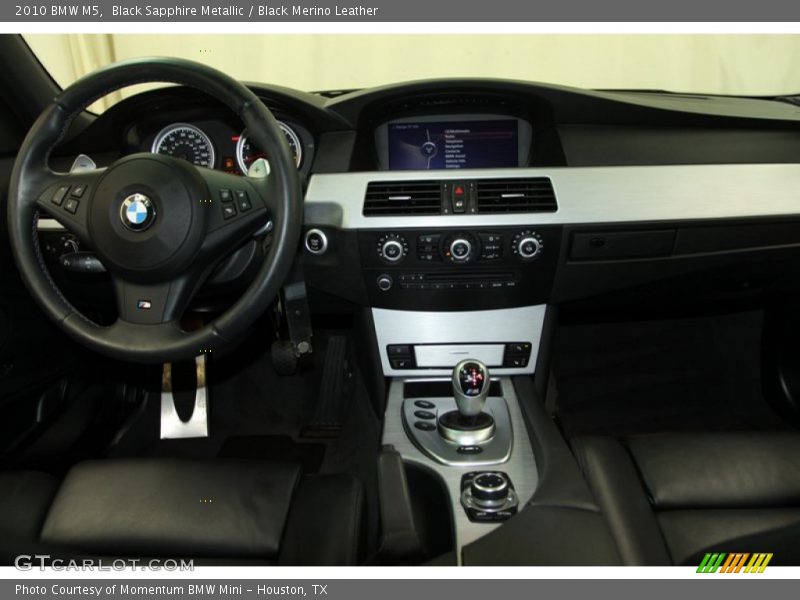 Dashboard of 2010 M5 