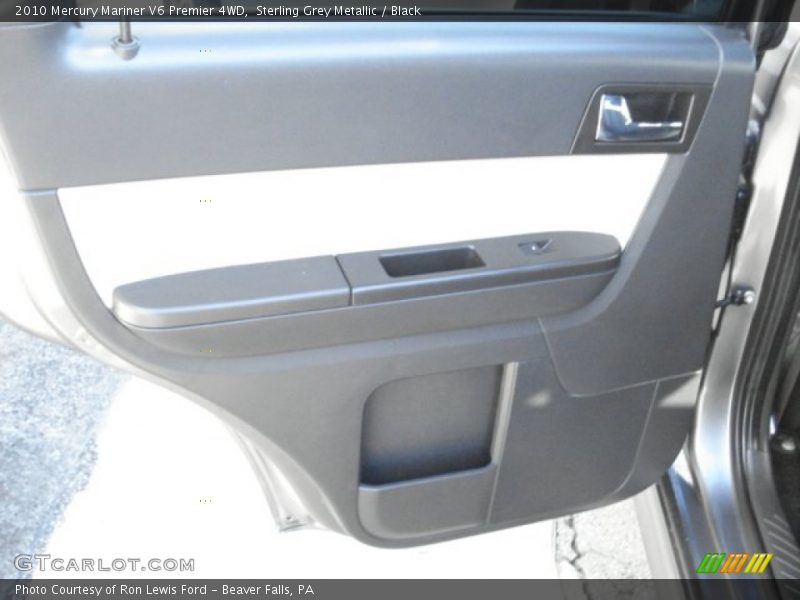 Sterling Grey Metallic / Black 2010 Mercury Mariner V6 Premier 4WD