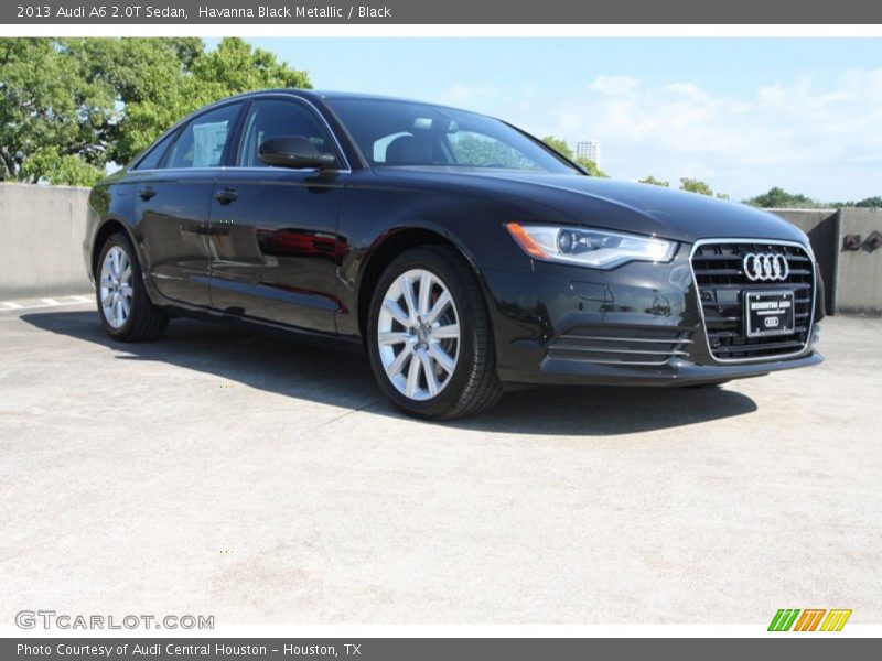 Havanna Black Metallic / Black 2013 Audi A6 2.0T Sedan