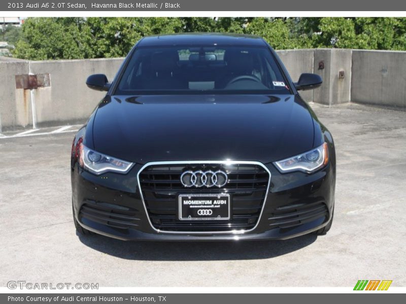 Havanna Black Metallic / Black 2013 Audi A6 2.0T Sedan