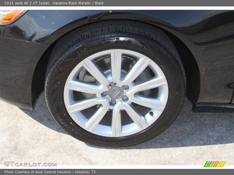 Havanna Black Metallic / Black 2013 Audi A6 2.0T Sedan