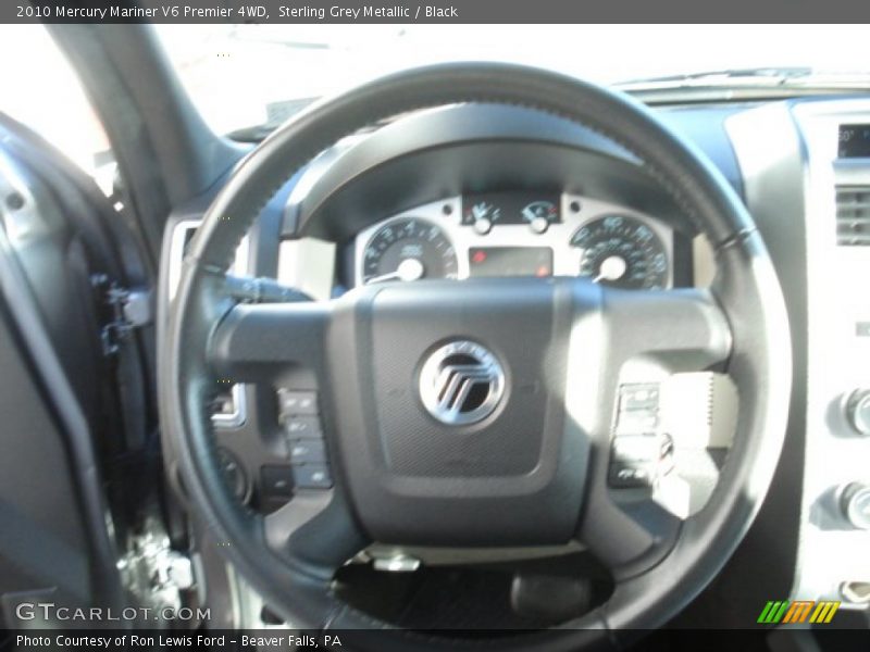 Sterling Grey Metallic / Black 2010 Mercury Mariner V6 Premier 4WD