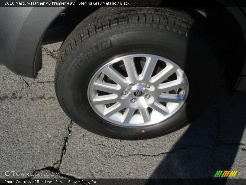 Sterling Grey Metallic / Black 2010 Mercury Mariner V6 Premier 4WD