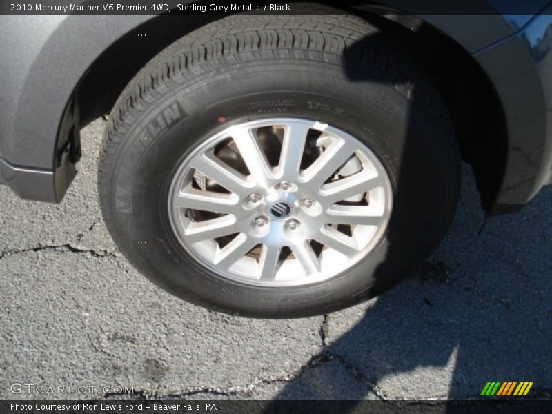 Sterling Grey Metallic / Black 2010 Mercury Mariner V6 Premier 4WD