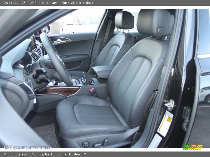 Havanna Black Metallic / Black 2013 Audi A6 2.0T Sedan