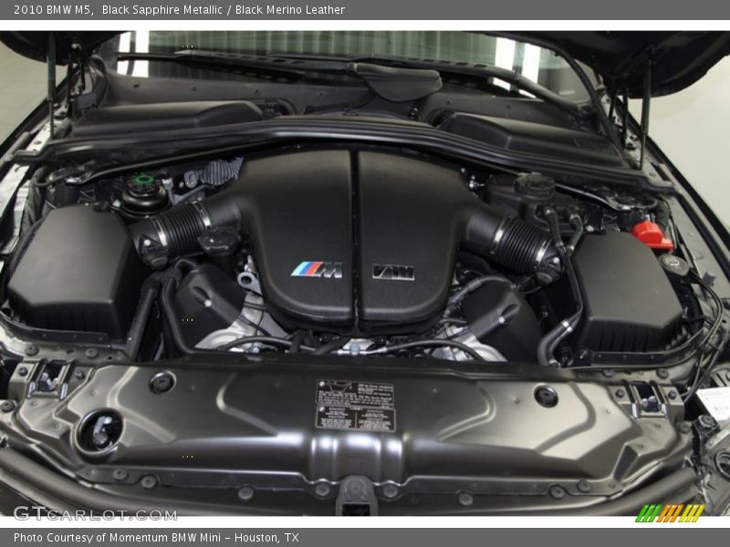  2010 M5  Engine - 5.0 Liter M DOHC 40-Valve VVT V10