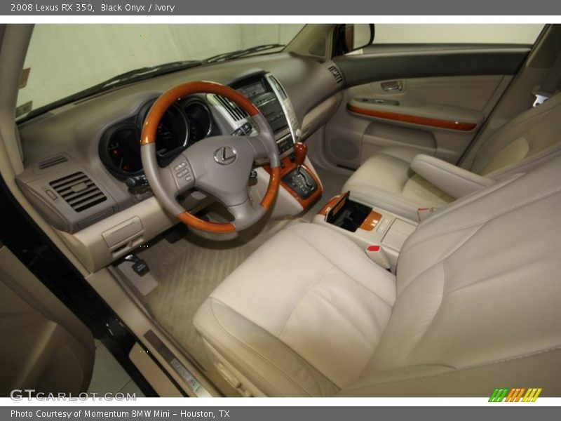 Black Onyx / Ivory 2008 Lexus RX 350