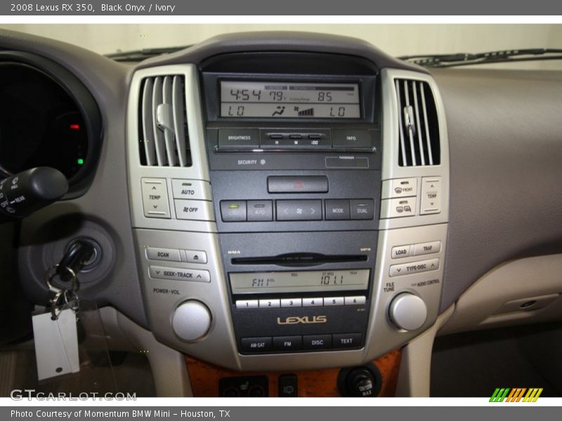 Black Onyx / Ivory 2008 Lexus RX 350