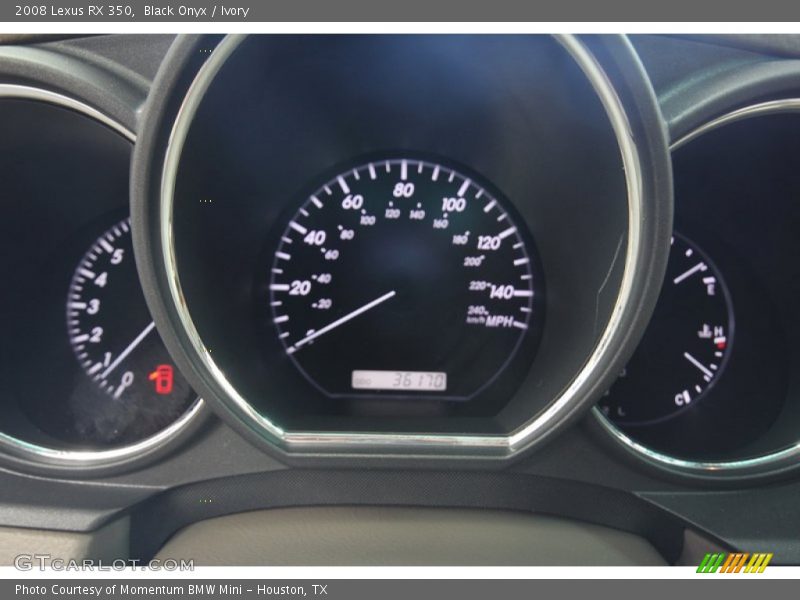 Black Onyx / Ivory 2008 Lexus RX 350