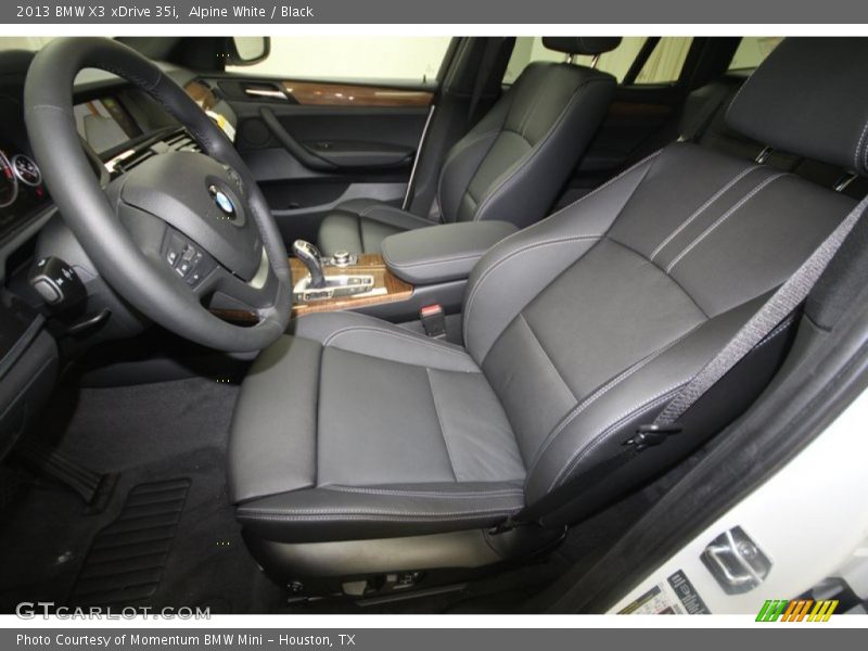 Alpine White / Black 2013 BMW X3 xDrive 35i