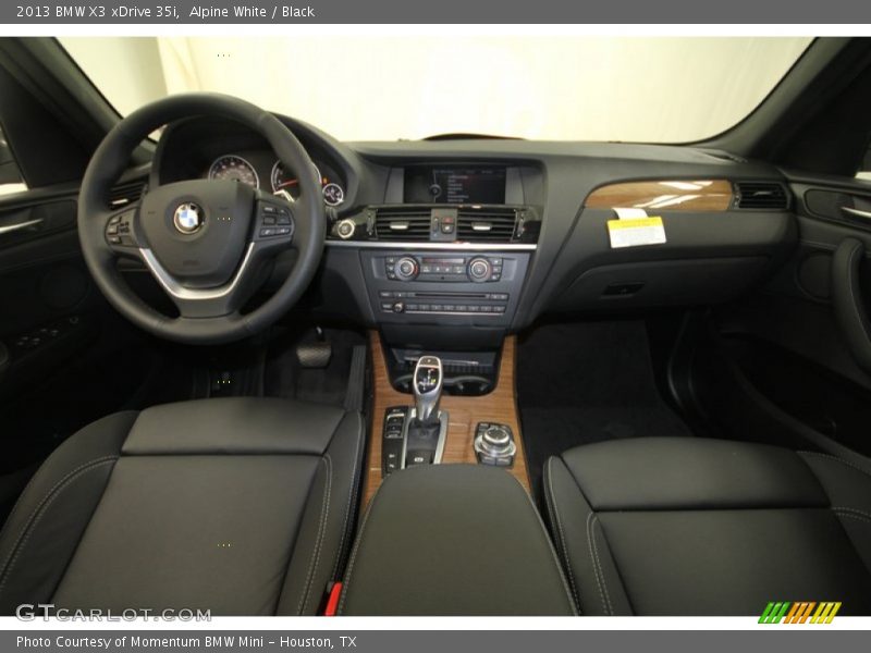 Alpine White / Black 2013 BMW X3 xDrive 35i
