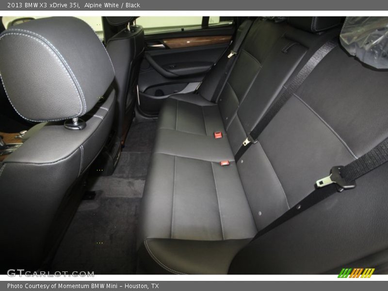 Alpine White / Black 2013 BMW X3 xDrive 35i