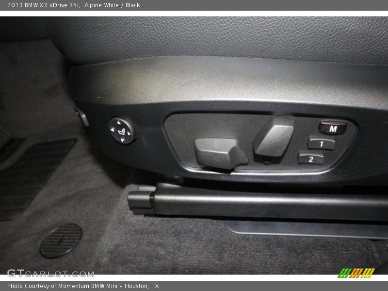 Alpine White / Black 2013 BMW X3 xDrive 35i