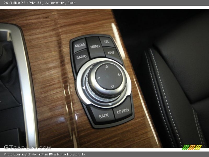 Alpine White / Black 2013 BMW X3 xDrive 35i