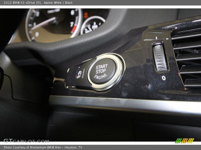 Alpine White / Black 2013 BMW X3 xDrive 35i