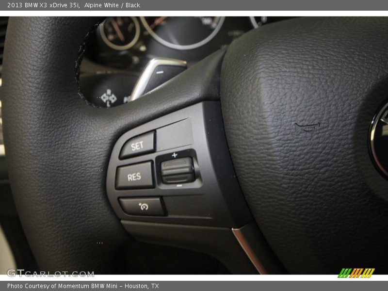 Alpine White / Black 2013 BMW X3 xDrive 35i