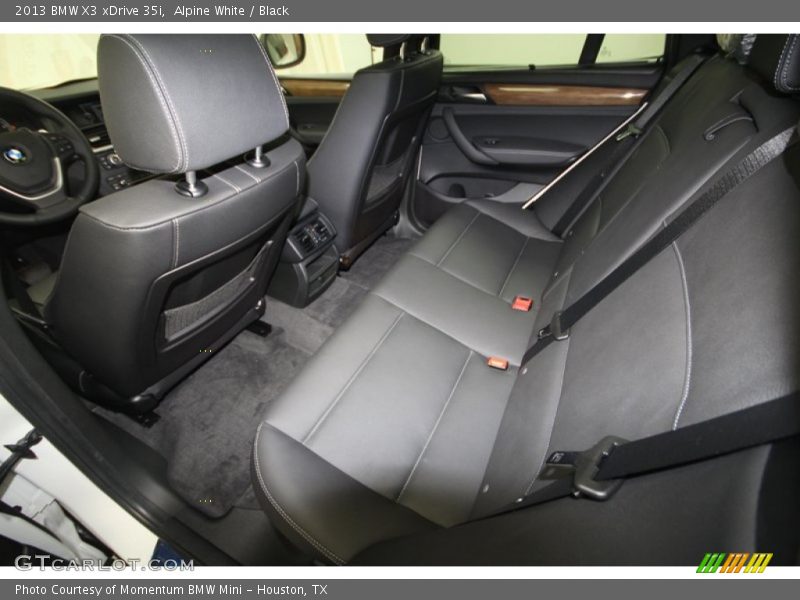 Alpine White / Black 2013 BMW X3 xDrive 35i