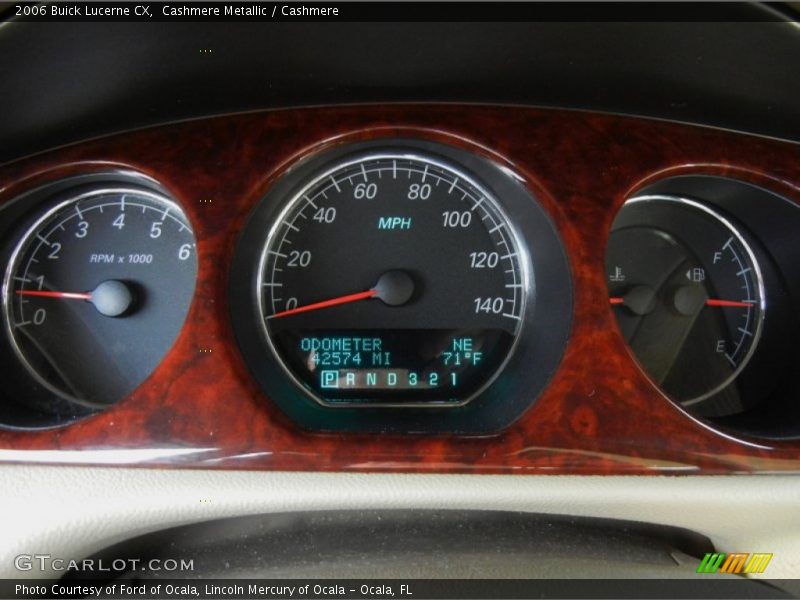 Cashmere Metallic / Cashmere 2006 Buick Lucerne CX