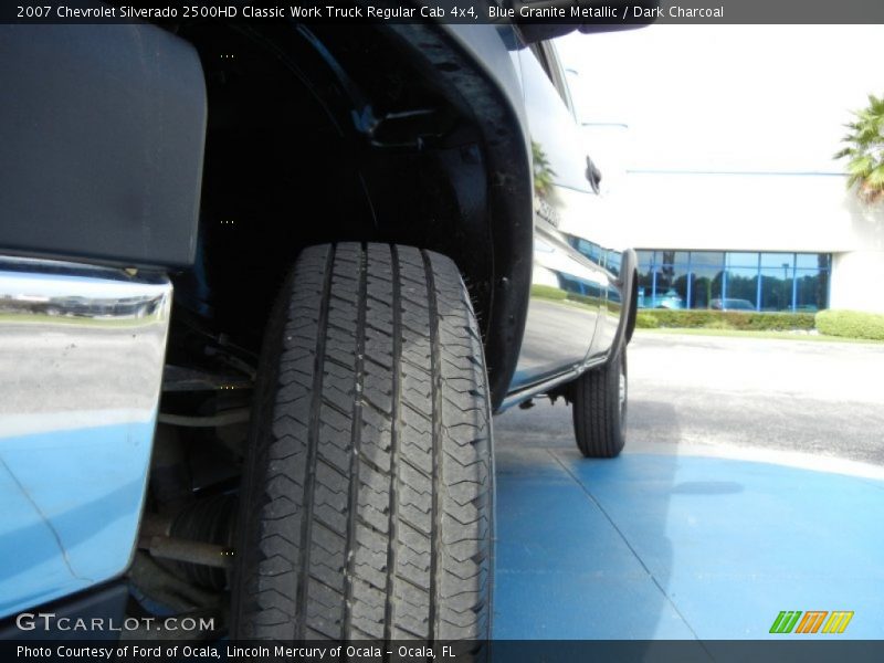 Blue Granite Metallic / Dark Charcoal 2007 Chevrolet Silverado 2500HD Classic Work Truck Regular Cab 4x4
