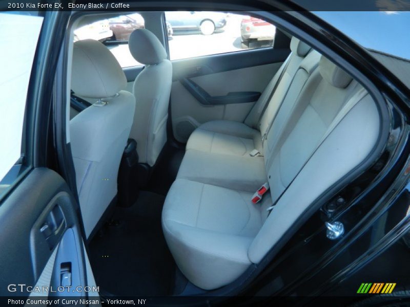 Ebony Black / Coffee 2010 Kia Forte EX