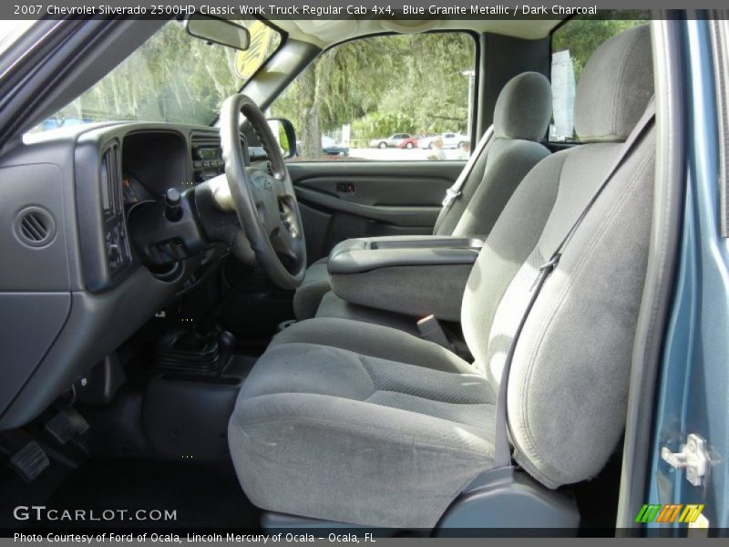  2007 Silverado 2500HD Classic Work Truck Regular Cab 4x4 Dark Charcoal Interior