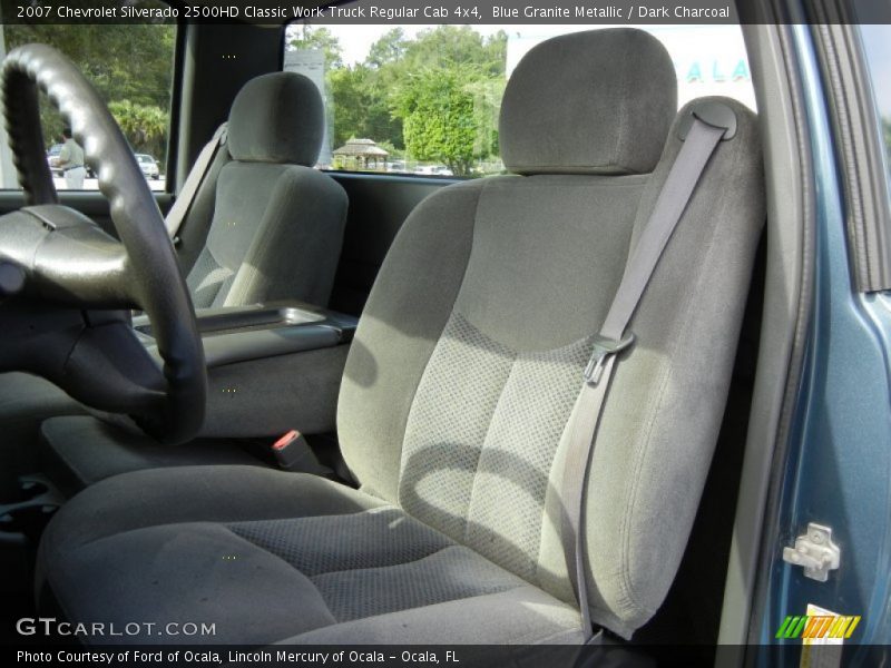 Blue Granite Metallic / Dark Charcoal 2007 Chevrolet Silverado 2500HD Classic Work Truck Regular Cab 4x4