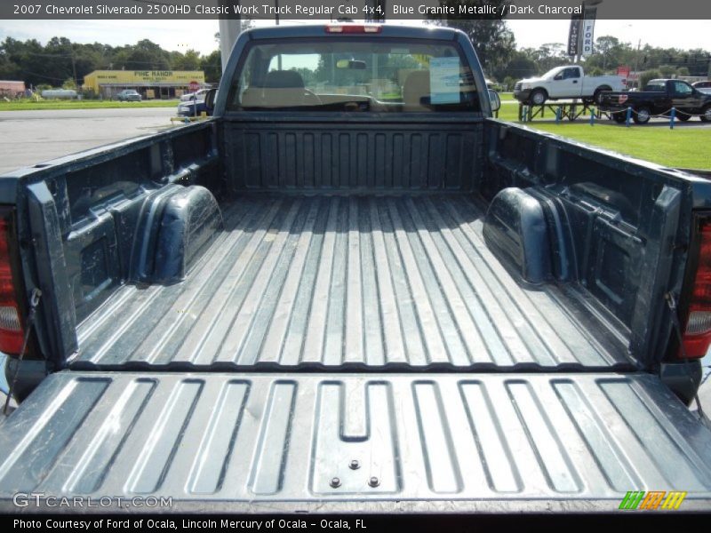  2007 Silverado 2500HD Classic Work Truck Regular Cab 4x4 Trunk