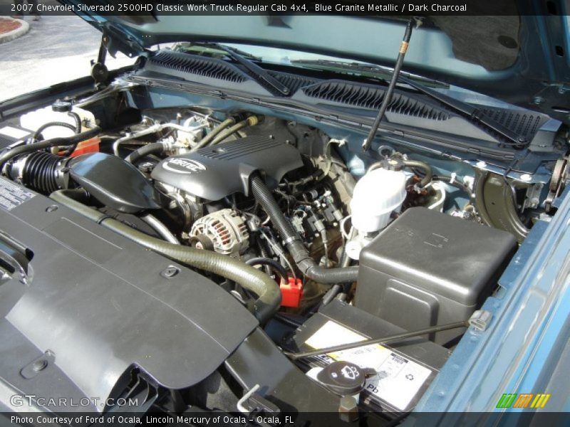  2007 Silverado 2500HD Classic Work Truck Regular Cab 4x4 Engine - 6.0 Liter OHV 16-Valve VVT Vortec V8
