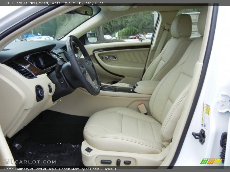  2013 Taurus Limited Dune Interior