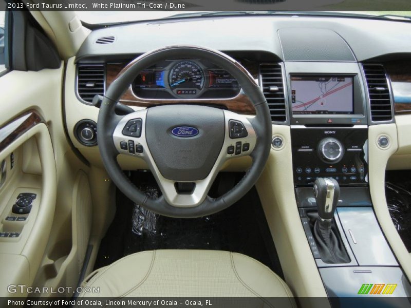 Dashboard of 2013 Taurus Limited