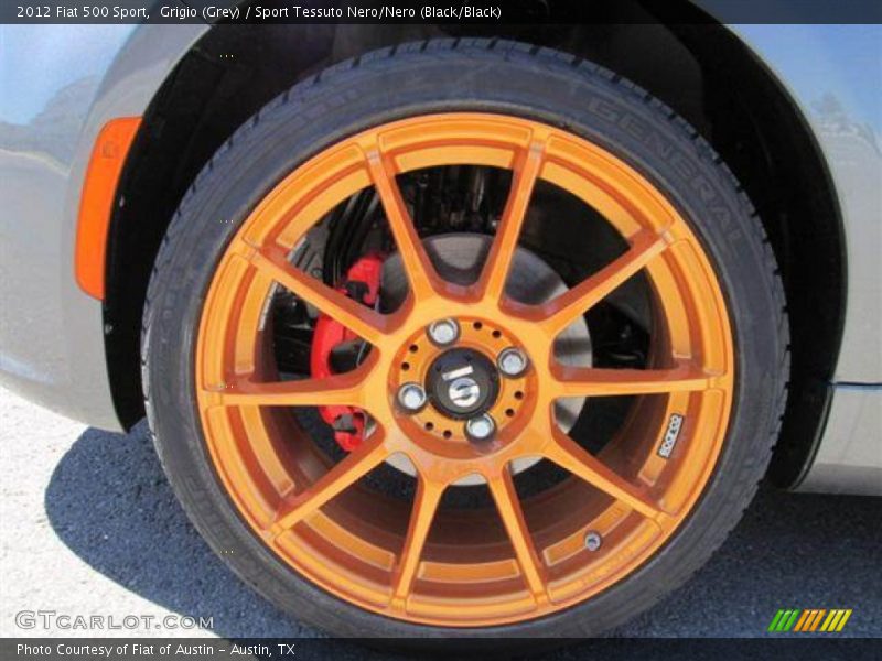 Custom Wheels of 2012 500 Sport